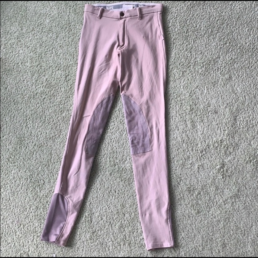 DEVON AIRE tan knee patch riding breeches